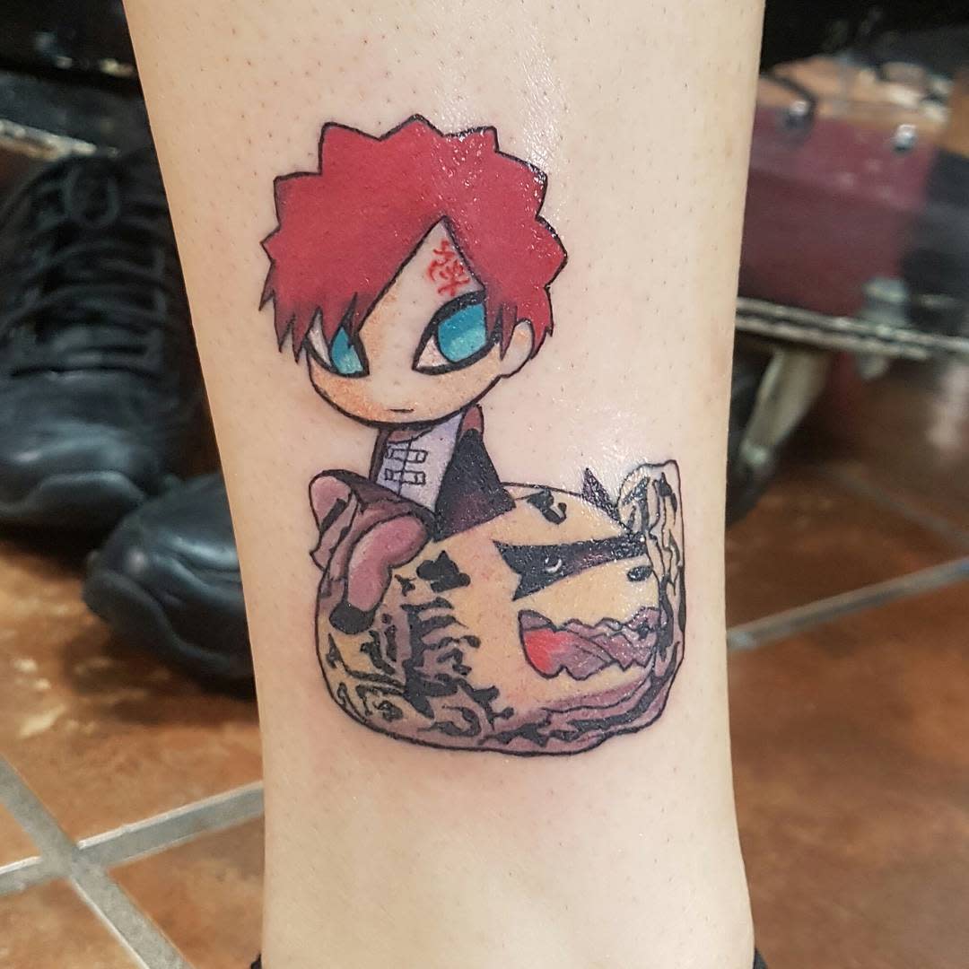 Las Mejores Ideas De Tatuajes De Gaara Best Mystic Zone